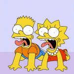Bart-and-Lisa-screaming-the-simpsons-271496_1024_768