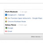 chrome live tab sync