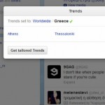 Twitter Greece Trends