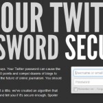 Twitter is your password secure