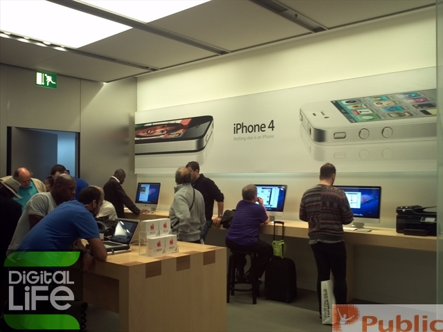 Apple store 12.10.2011