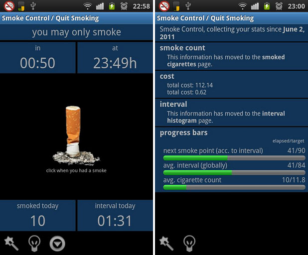 Smoke Programer App Πώς να χρησιμοποιήσεις το Android για να κόψεις το κάπνισμα