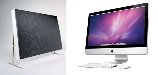 Braun LE1 speaker vs iMac