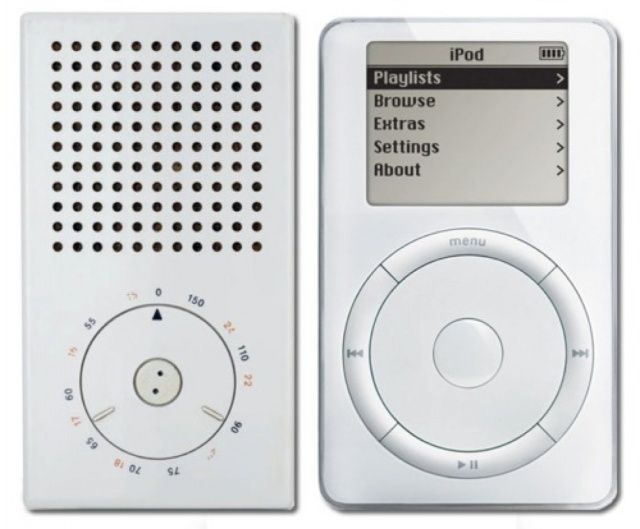 Braun T3 pocket radio vs iPod