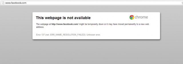 facebook down