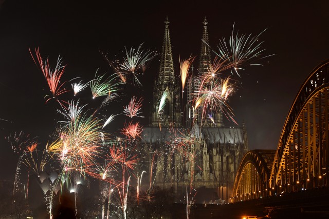 GERMANY-NEW-YEAR-FIREWORKS