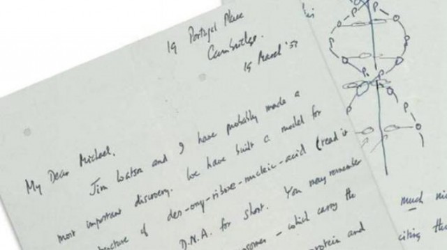 Francis Crick letter son