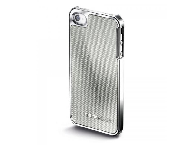 MOMO DESIGΝ IPHONE 5 CARBON COVER SILVER