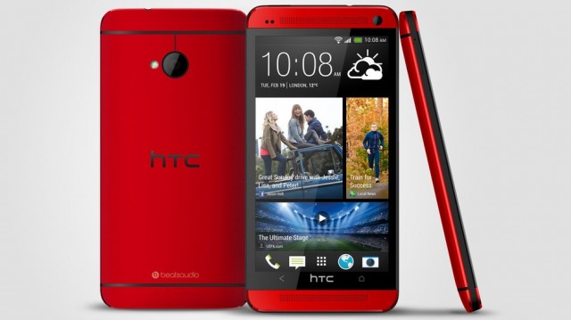 HTC-One-Red
