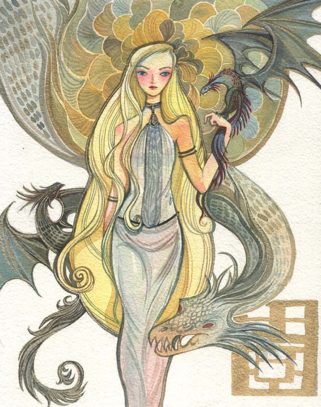 Game of Thrones artwork by Alina Chau 02