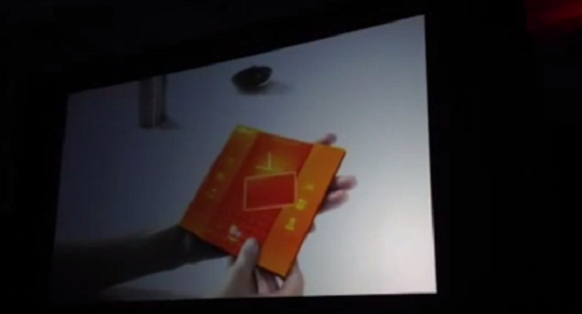 Samsung foldable prototype