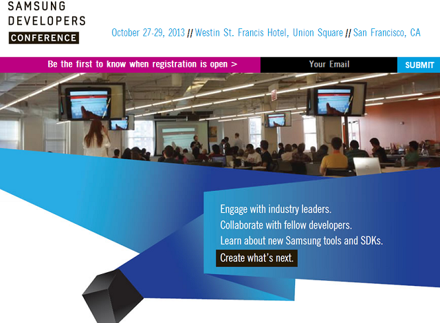samsung developers conference