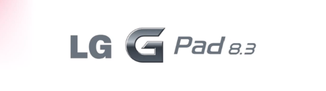 LG G Pad 8.3 teaser