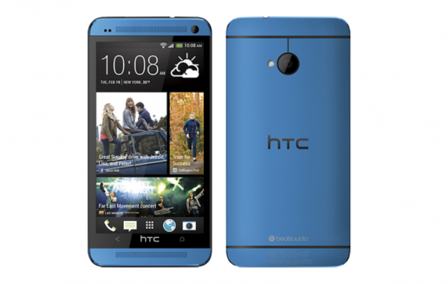 htc one blue