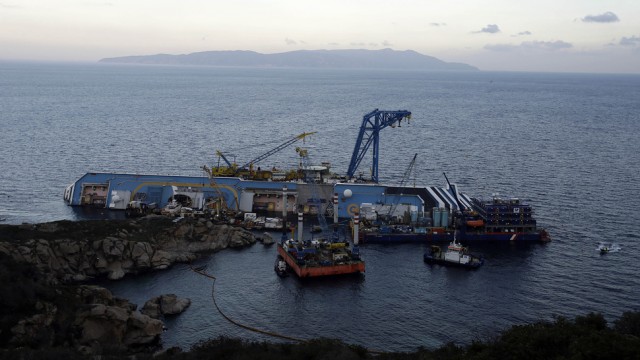 Italy Ship Aground