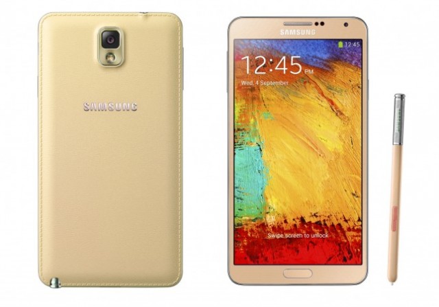 Samsung Galaxy Note 3 Red White Gold 02