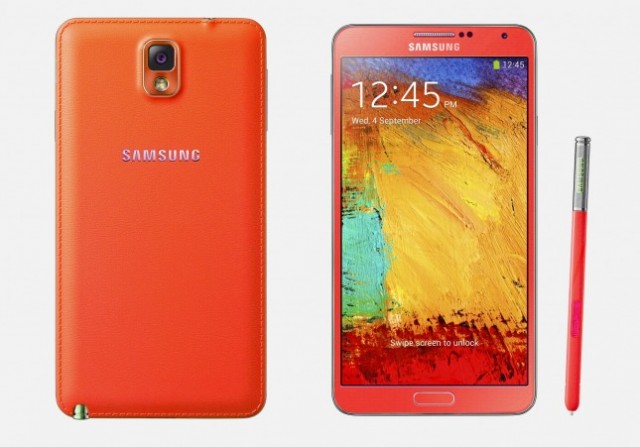 Samsung Galaxy Note 3 Red White Gold 03