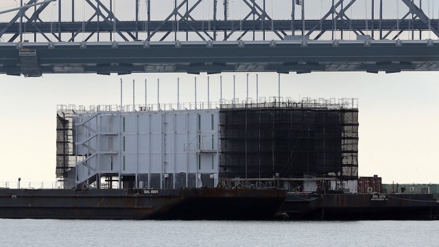 Mystery Barge Construction Project Rumored To Google Project