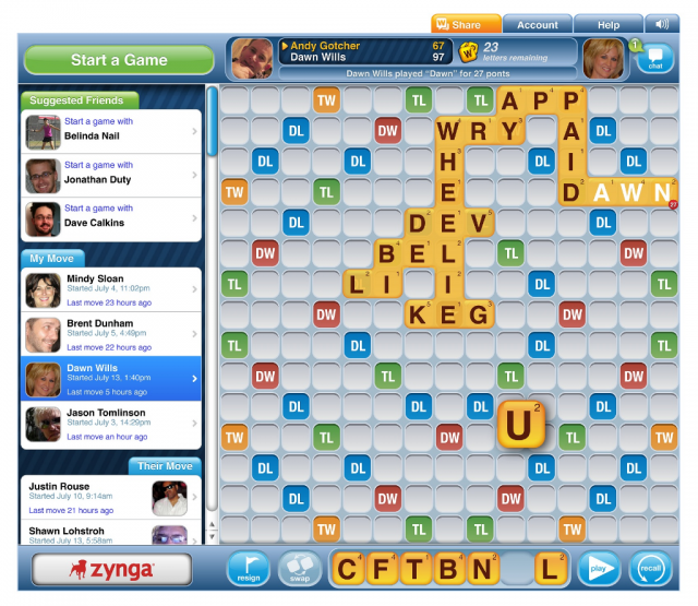 words with friends