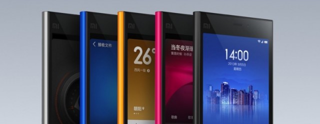 xiaomi smartphones 2013