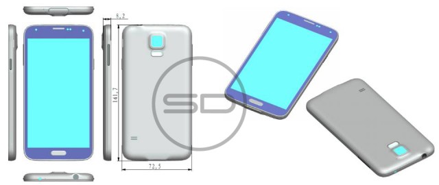 Samsung Galaxy S5 Sonny Dickson leak