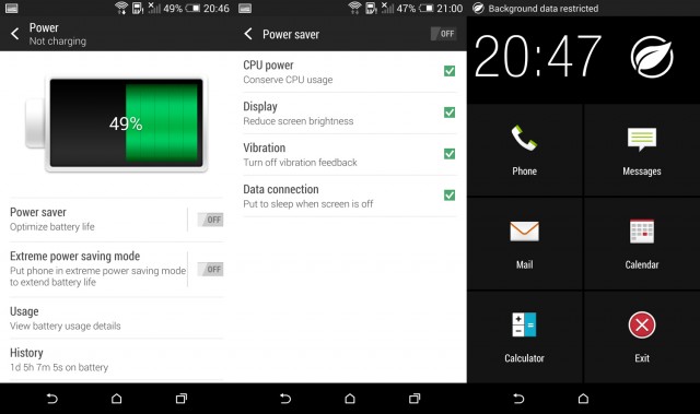 htc one m8 power saver