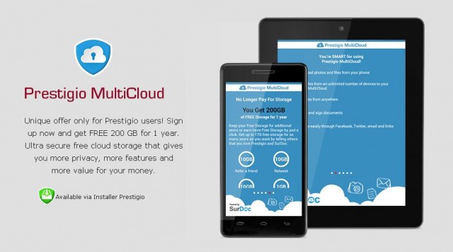 prestigio multicloud