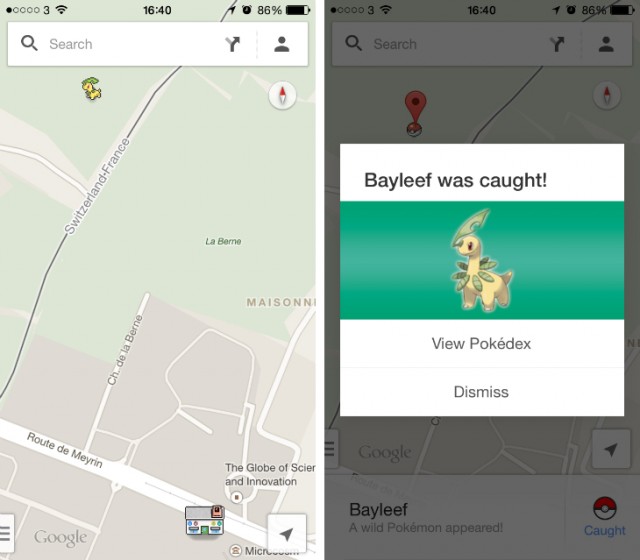 Google Maps Pokémon Challenge