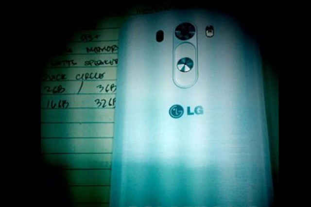 LG g3 leaked