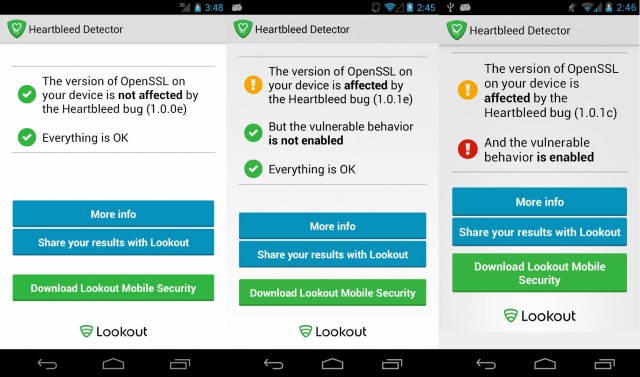 heartbleed detector app for android