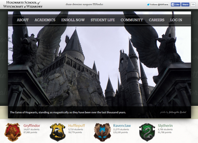 hogwarts is here