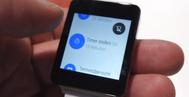 LG G Watch Android Wear