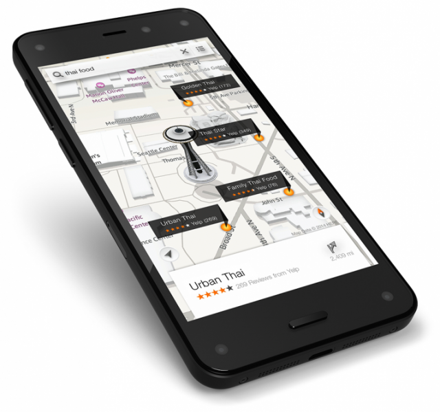 Amazon Fire Phone Maps