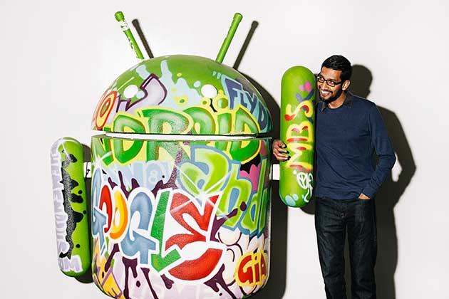 Sundar Pichai Android L