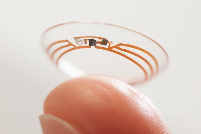 smart contact lenses google