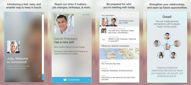 linkedin connected app