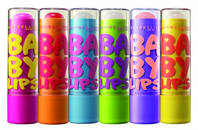 Baby Lips by Maybelline NY ( 3 unisex, χωρίς χρώμα με SPF 20 & 3 με χρώμα και γεύσεις φρούτων)