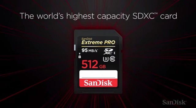 SanDisk Extreme Pro SD 512GB