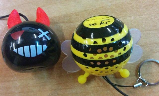 KitSound Mini Buddies: Speaker Bee & Devil Bomb Speakers