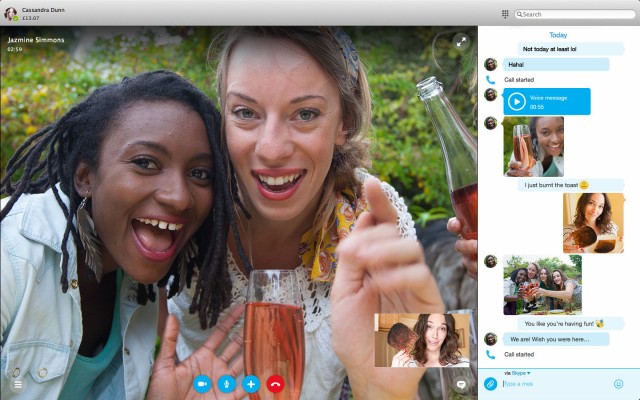 Skype new design mac
