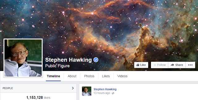 stephen-hawking-facebook-page