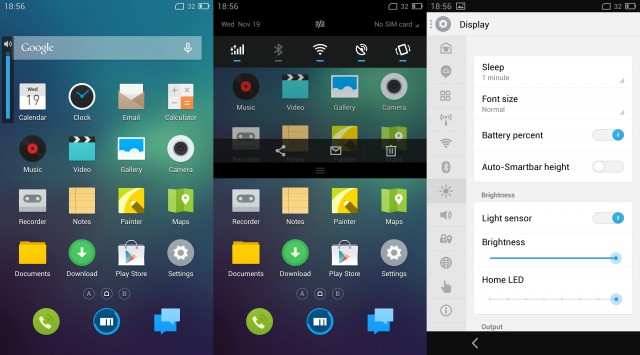 meizu mx3 menu