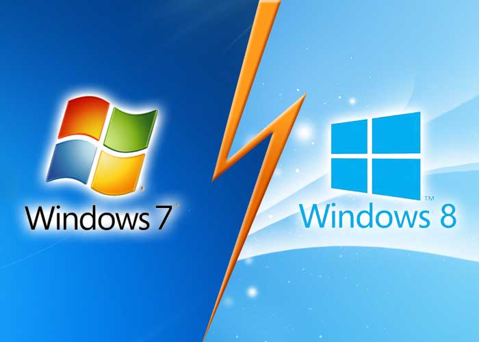 windows 7 and windows 8