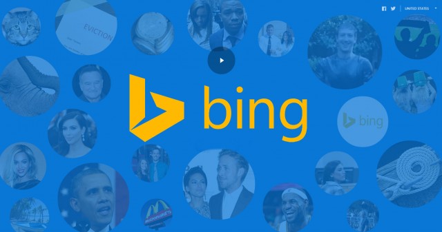 Bing search trends 2014