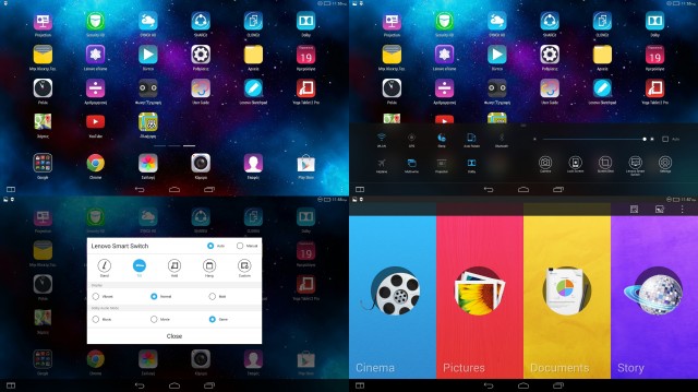 yoga tablet 2 pro menu (Custom) (Custom)