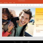 MS Office PowerPoint for Android Tablets