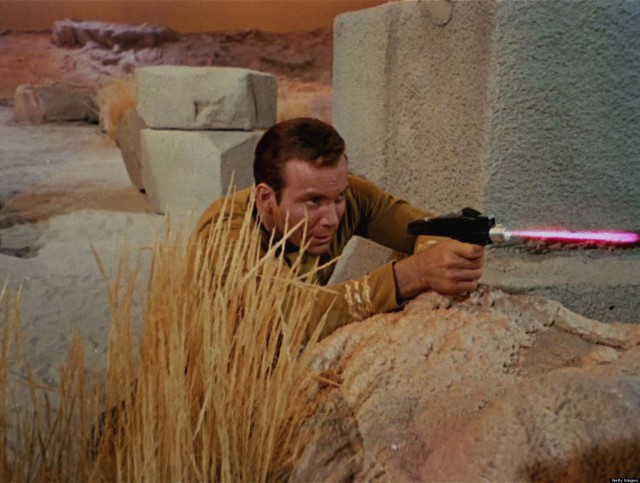 William Shatner As Captain James T. Kirk