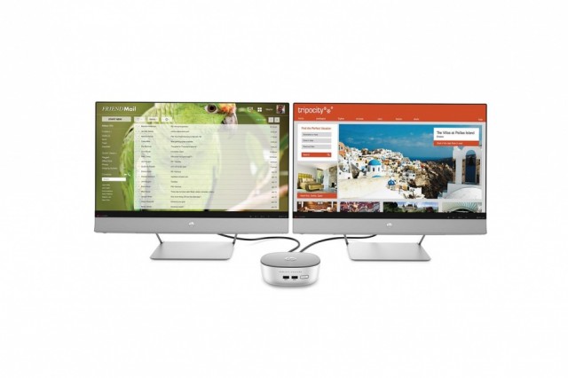 Hewlett Packard Pavilion Mini Dual Monitor