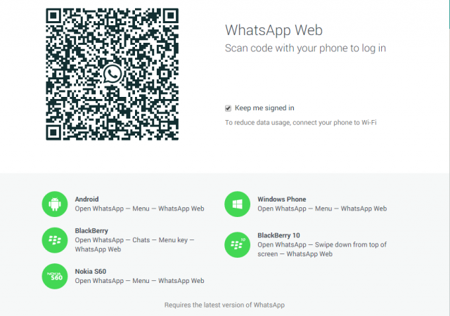 whatsapp web