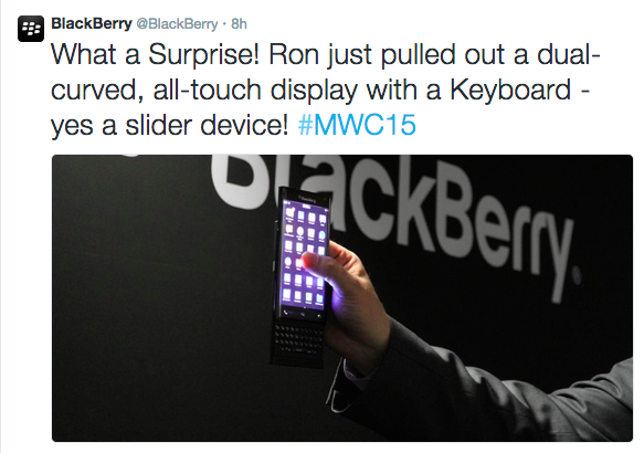 Blackberry dual-edged twitter